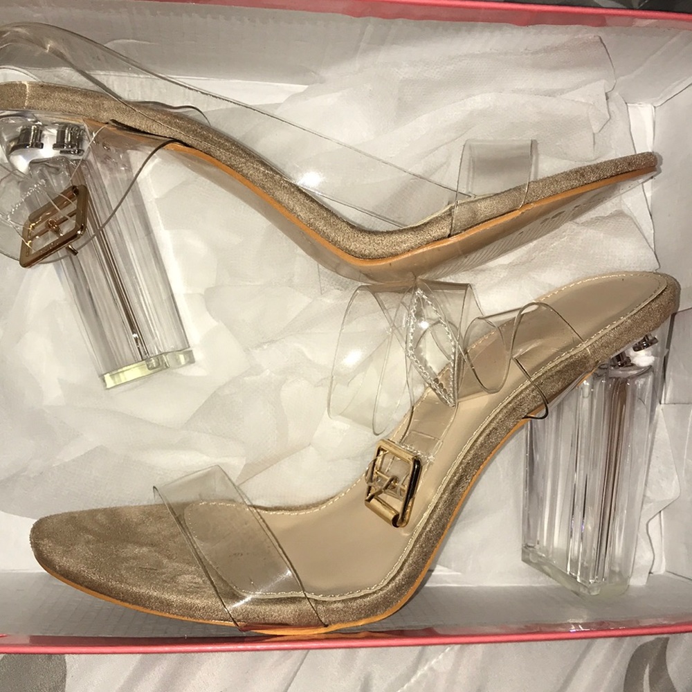 Timesize Clear Heels - Picture 3 of 4